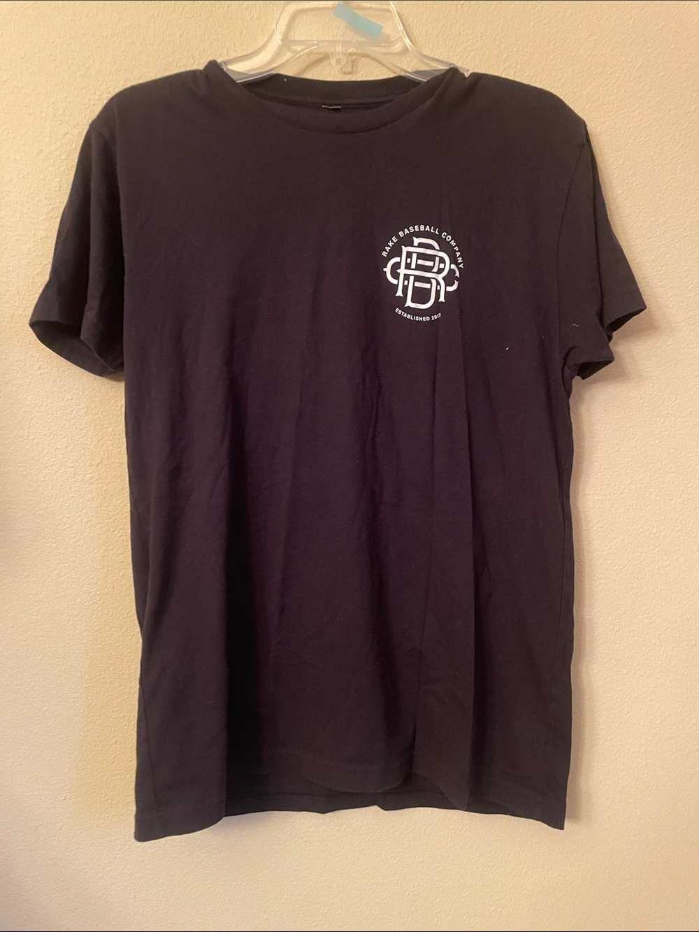 Rake BSB Men's Graphic Tee in Black Size Medium